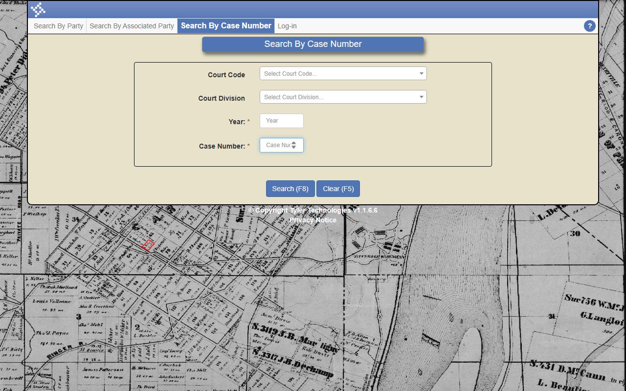 Effingham County Clerk of Superior Court case number search portal