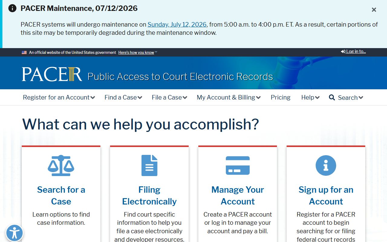 Effingham County Superior Court records compared with PACER federal records