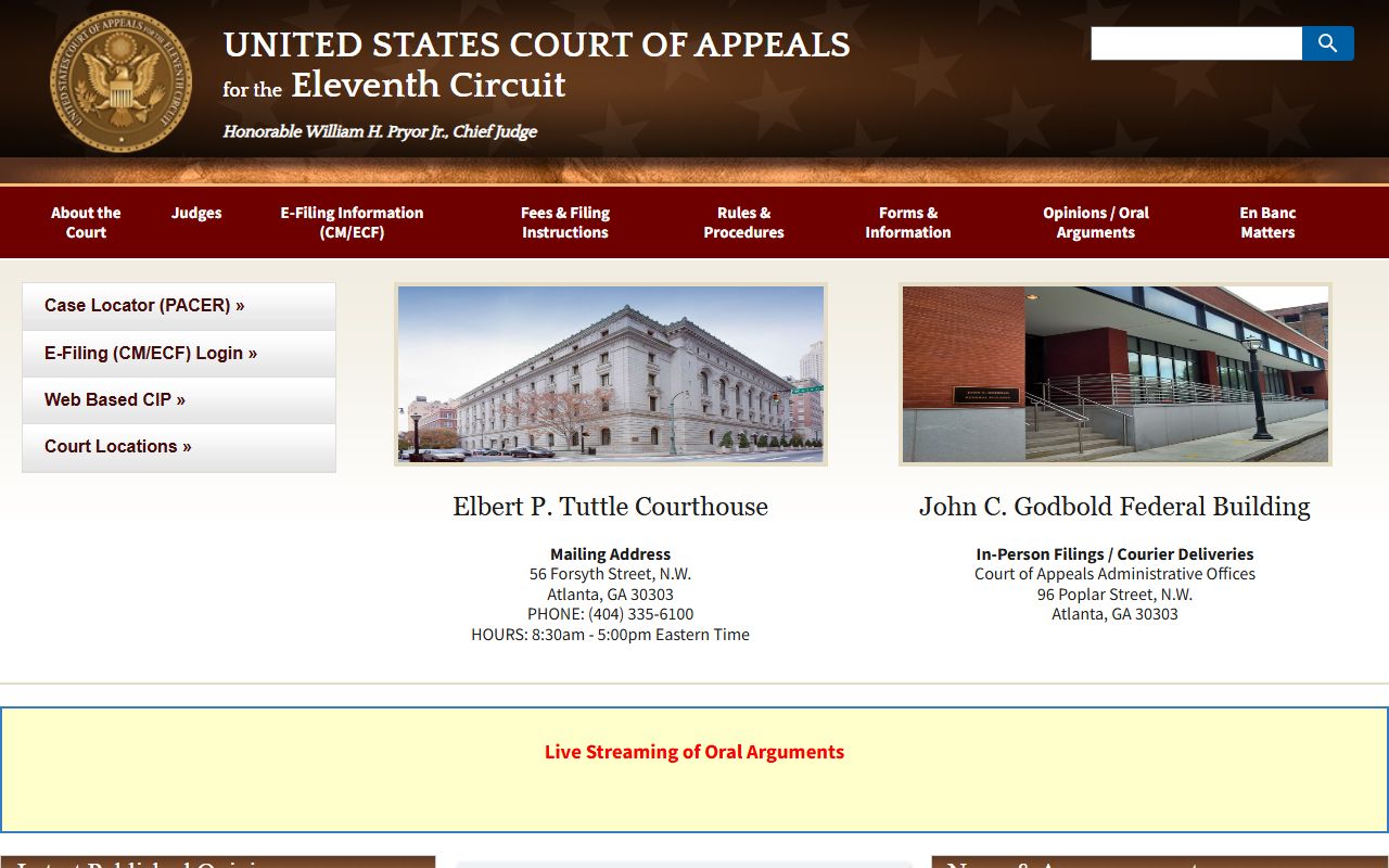 Effingham County Superior Court records and Eleventh Circuit federal appeals